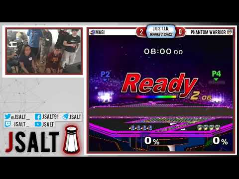 JUSTIN Melee - Magi (Falco) vs Phantom Warrior (Marth) - WSF
