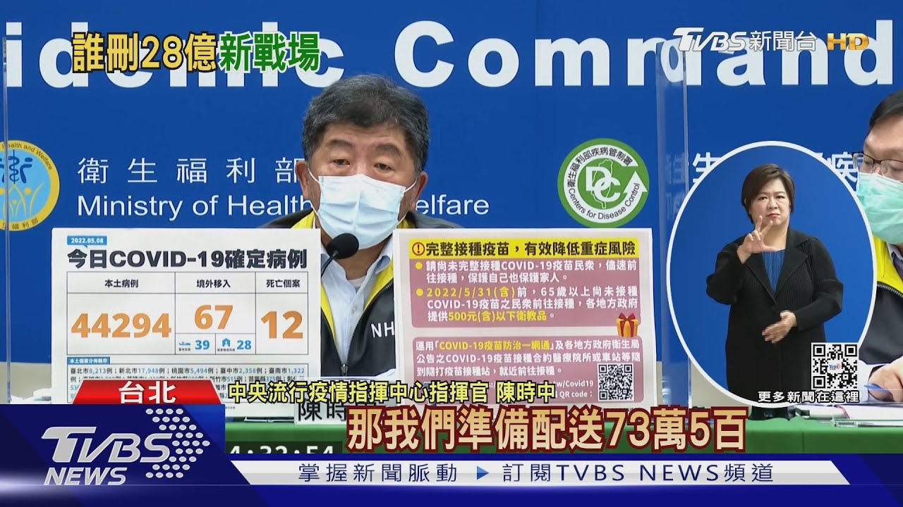 柯文哲稱因信中央才沒快篩 陳時中:要12萬給73萬