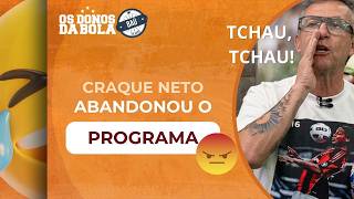 Craque Neto discute com Canhão e abandona programa ao vivo | Baú do Neto