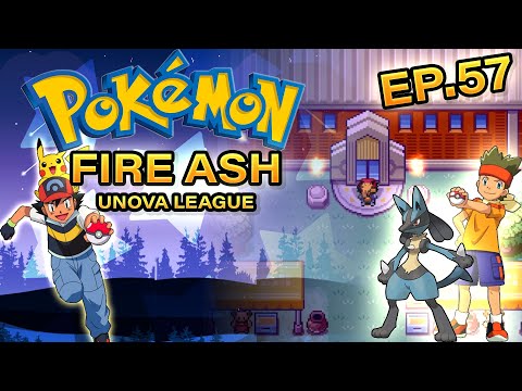 Pokemon Fire Ash EP.57 - Ash vs Cameron in Unova League!