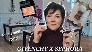 GIVENCHY x Sephora Evènement GOLD / Une immersion gustative et olfactive #givenchy