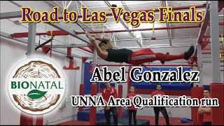 Abel Gonzalez at UNAA Area Qualification
