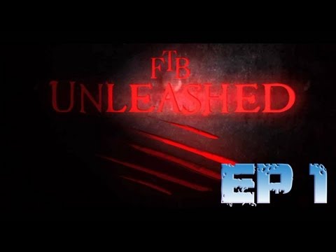 Let's Play FTB Unleashed Episode 1 - Beginning Preparations