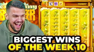 🎰 WE SET A NEW RECORD ON BENNY THE BEER! 🍻 Biggest Wins of The Week 10 Video Video