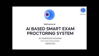 AI Based Smart Exam Proctoring System