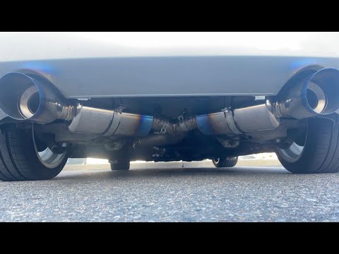 350z Tomei Ti dual exhaust
