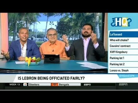Highly Questionable 11/29/2017 - Is LeBron James Being Officiated Fairly?
