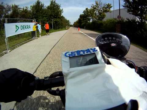 DBM Lauf in Regensburg, 21.08.2011, Finale Klasse 1 onboard gertax, 150m