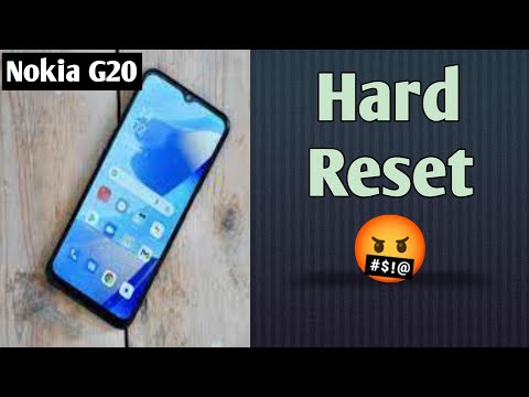 How To Hard reset Nokia G20