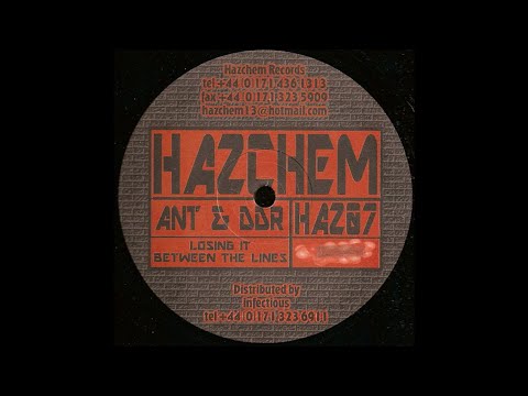 Ant & DDR - Losing It Between The Lines (Acid Techno 1999)