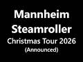 Mannheim Steamroller - Christmas Tour 2026 Announced | #TourDrop