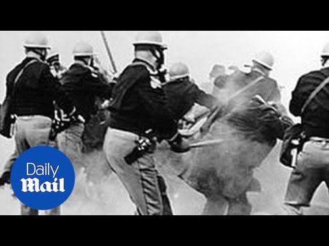 'Bloody Sunday' protesters remember Selma march 50 years on - Daily Mail