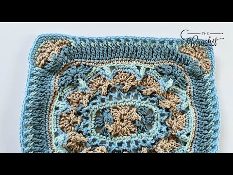 Brocade Granny Blanket | The Crochet Crowd
