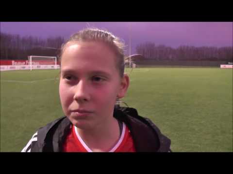 Jarne Teulings na België U16 – Duitsland U15 op 11.12.2016