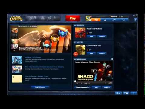 League of Legends - Riot Points No Hack [100% WORK]  zyra patch + Updated 2012-7-25