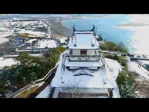 杵築市観光協会　雪景色杵築