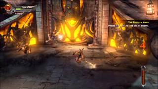 God of War Ascension - No Upgrade Run - Hard Difficulty part 6 (Rage, Magic, and Satyr family)