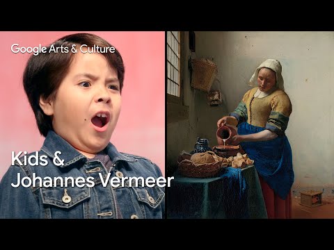 KIDS explain ART to EXPERTS: Aaron Vs. VERMEER | Google Arts & Culture