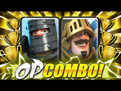 THIS IS TOO EASY!! BEST NEW TROPHY DECK IN CLASH ROYALE!! 🏆