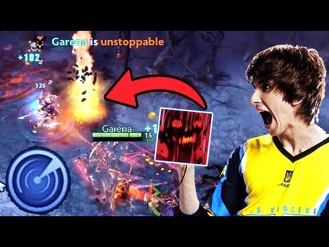 WTF Blind Scan Shadowraze! NaVi Dendi Crazy Shadow Fiend Brain Hack Dota 2