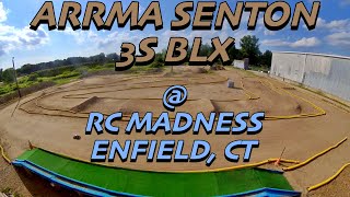 Arrma Senton 3S BLX Dirt Track Laps @ RC Madness Enfield CT - RYLO 360 Action Camera