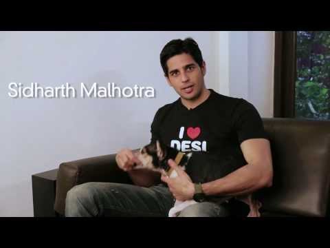 Sidharth Malhotra Gives a 'Push' to Dog Sterilisation