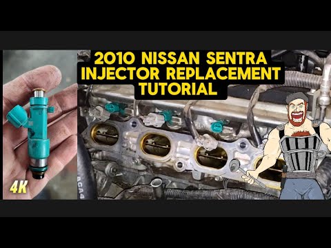 2007 - 2012 NISSAN SENTRA FUEL INJECTOR REPLACEMENT TUTORIAL 2007 2008 2009 2010 2011 2012 2.0L