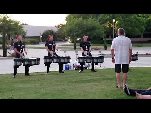 2018 Blue Devils Drumline - Tenor/ Snare Features - 1st Show/ Early Season