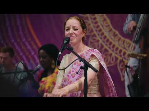 Jahnavi Harrison — Vande Visvambhara Pada Kamalam — Kirtan at Bhaktivedanta Manor