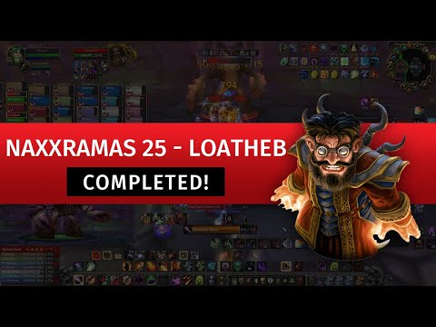 Naxxramas 25 - Loatheb ✓ WotLK Classic ✓ Warlock ✓ Gnome ➤ Wrath of the Lich King Classic