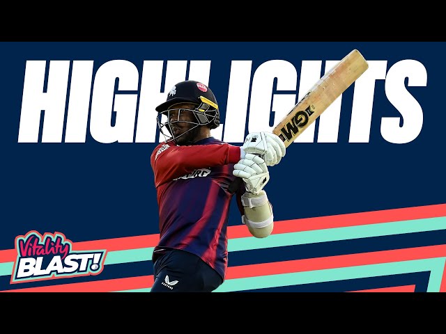 Bell-Drummond Shines In Bristol | Gloucestershire vs. Kent – Highlights | Vitality Blast 2023