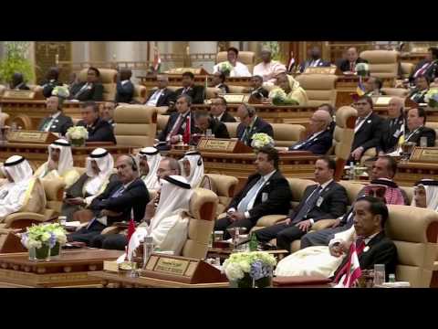 Trump's speech in Saudi Arabia, in 3 minutes