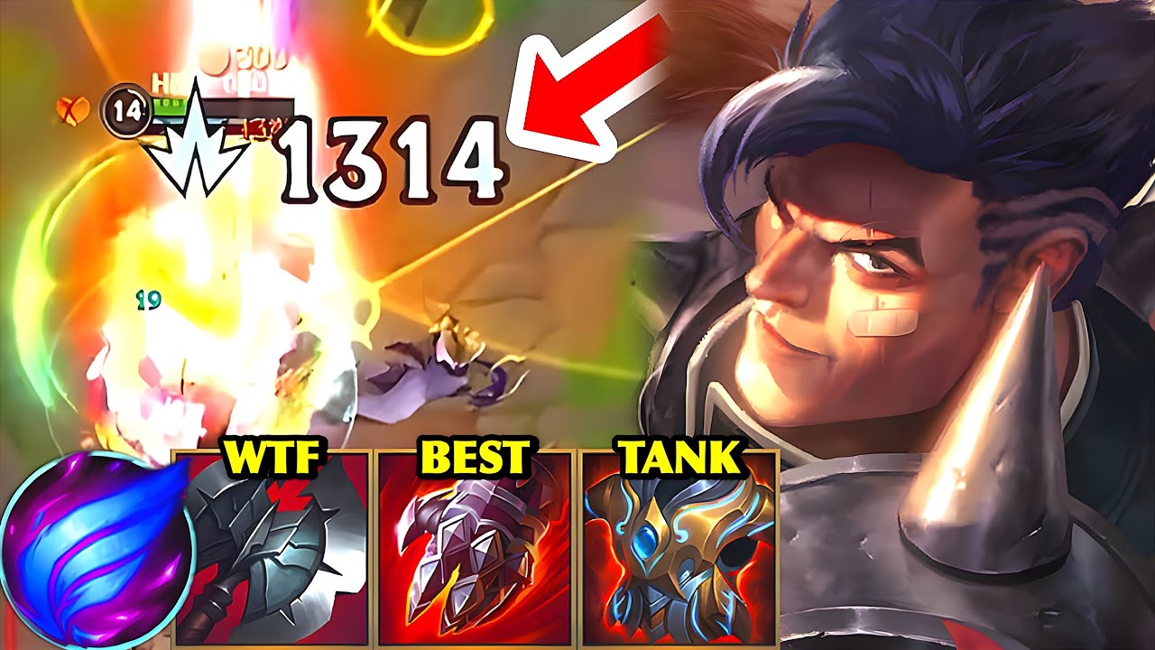 Wild Rift China Darius Top | PHASE RUSH + BLACK CLEAVER CHASES EVERYTHING DOWN | Build & Runes