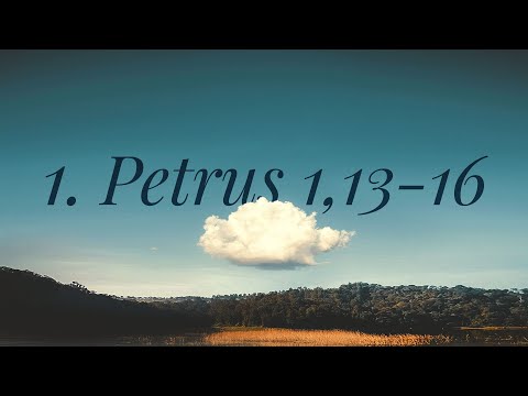 1.Petrus 1,13-16 I Behalte deine Hoffnung und Heiligkeit im Auge | Matthias Fröhlich
