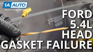 Ford 5.4 SOHC Common Problems: Head Gasket Issues? How to Solve Internal and External Leaks