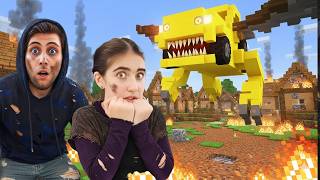سيارتي الجديدة تحولت لوحش | فيلم ماين كرافت