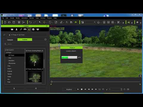 EZ Growing Trees Maples DEMO for iClone by Bigboss