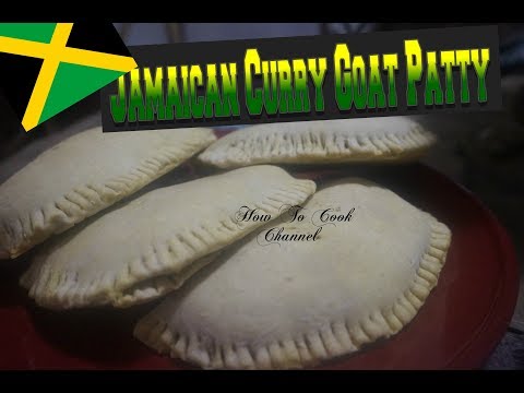 HOW TO COOK JAMAICAN CURRY GOAT PATTY RECIPE 💋