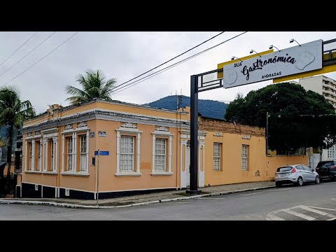  Conheç.Rua  Gastronomia.No Centro Da Cidade De Andradas MG.  