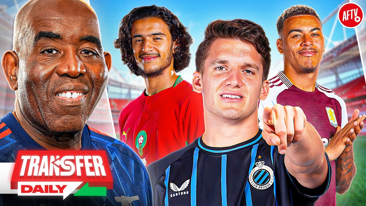 🚨 Arsenal Advance Tzolis Talks! Bouaddi Talks & Rogers Latest | Transfer Daily