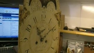 8 Day Tall Case Clock by Jacob Craft Movement Repair Video Preview
