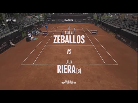 (Q) Noelia Zeballos (BRA) vs  (8) Julia Riera (ARG) - Game, Set, Match