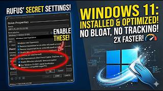 This Rufus Trick Installs Windows 11 WITHOUT the Bloat