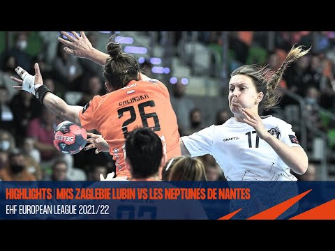 HIGHLIGHTS | MKS Zaglebie Lubin vs Les Neptunes de Nantes | Round 2 | EHF European League 2021/22
