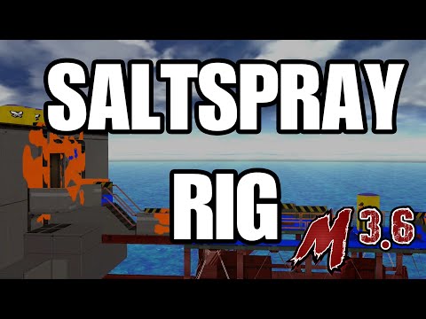 New Stage: Saltspray Rig [Smash Bros. Legacy M 3.6]