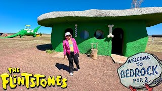 We Found the Flintstones Town! Inside the Forgotten Bedrock City | Arizona to Nevada