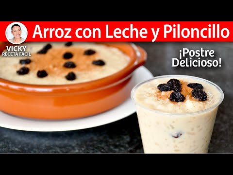 ARROZ CON LECHE Y PILONCILLO | Vicky Receta Facil Video