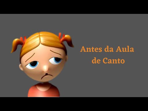 Antes e Depois da Aula de Canto - BIDELLATI-C.E.M - #6