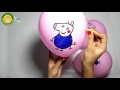 Learn Colors With Balloons Peppa Pig Balloon Finger Family Peppa Pig Finger Family Baby Kid Songs
