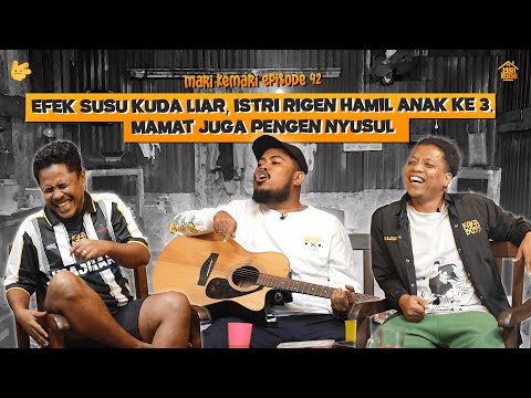 RIGEN, MAMAT & ARIE AKAN BIKIN BAND REGGAE CAMPUR HIP-HOP.  SIAP SAINGI BAND NASIONAL - MARI KEMARI